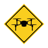 Drone flight area