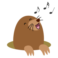 Singing mole