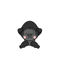 Shock gorilla character