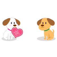 Valentine of dogs