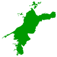 Ehime prefecture map