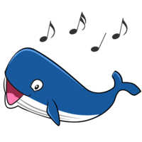 Singing whale