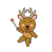 Deer character to explain