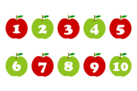 apples and numbers