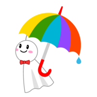 Teru Teru Bozu and Umbrella