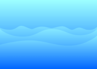 Light blue sea waves