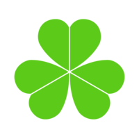 Three-leaf clover mark
