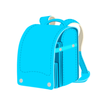 Light blue school bag