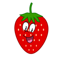 Surprising strawberry character