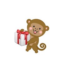 送礼物的猴子