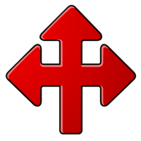 Left and right forward arrows