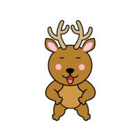 Deer character that is proud
