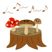 森蘑菇的合唱