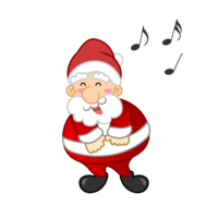 Singing Santa character