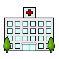 病院の建物