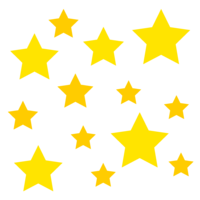 たくさんの星