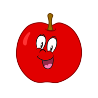 Amazing apple character