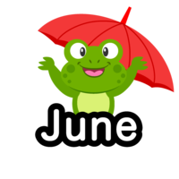青蛙6月(英语)