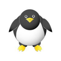 Plump penguins character