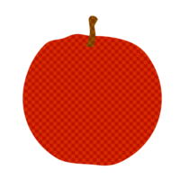 苹果(格子图案)