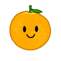 Cute orange character