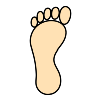 Foot mark