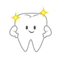 Healthy tooth character