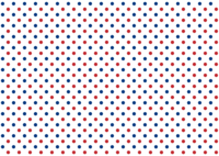 Red navy blue polka dot wallpaper