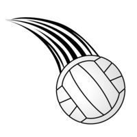 Volleyball descending