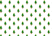 クリスマスツリーパターン壁紙