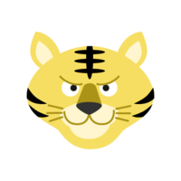 Tiger's face