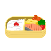 Salmon bento