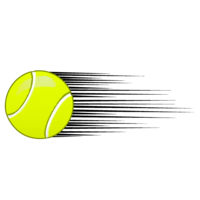 Fast tennis ball