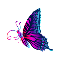 Colorful swallowtail (horizontal)