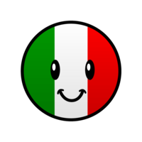 Cute Italian flag character