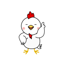 Number one chicken character