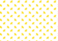 イチョウ模様の壁紙