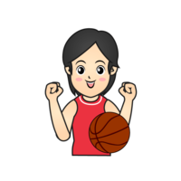 女子バスケットボール選手