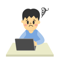 パソコンがわからない男の子