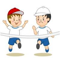 Athletic meet foot race goal