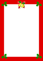 Christmas bell frame