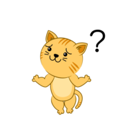 Tabby cat with an unknown gesture