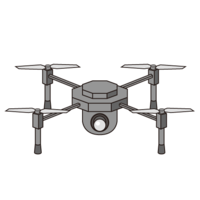 空撮用のドローン