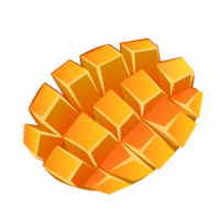Cut mango