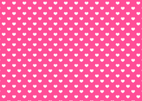 White heart wallpaper