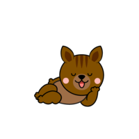 Inemuri squirrel character