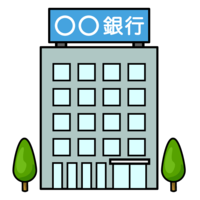 Bank company building