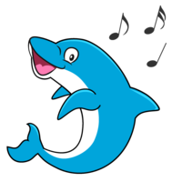 Singing dolphin