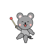 Mouse character to explain