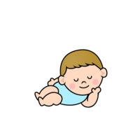 Toddler boy sleeping